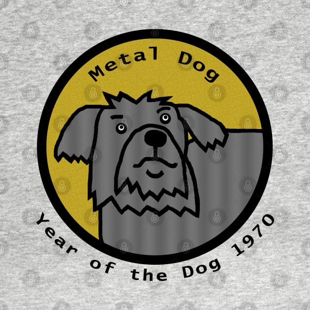 Year of the Metal Dog 1970 by ellenhenryart